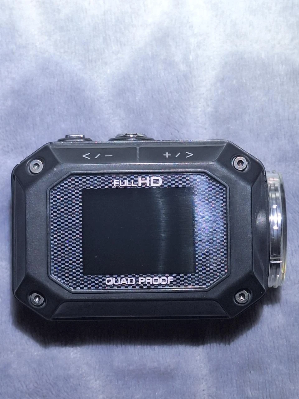 Caméra d’action JVC GC‑XA2 – Full HD – Quad Proof – complète